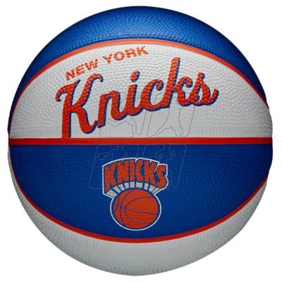 2. Wilson Team Retro New York Knicks Mini Ball WTB3200XBNYK