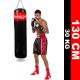 7. Punching bag - 130 Red - 130 cm / 30 kg