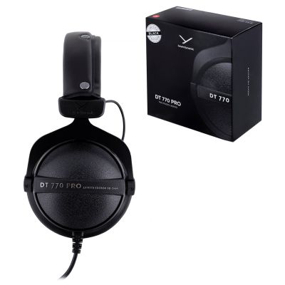 16. Beyerdynamic DT 770 PRO 80 OHM BLACK LIMITED EDITION - Closed studio headphones
