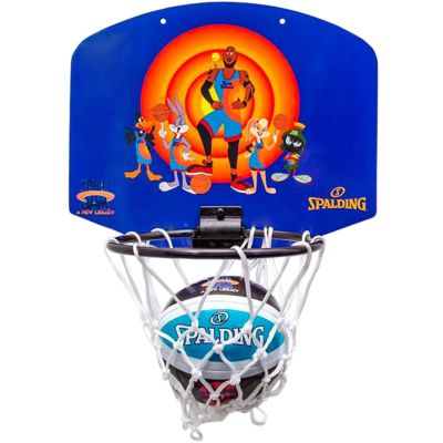 3. Spalding Space Jam Tune Squad Mini Basketball Backboard Purple and Orange 79005Z