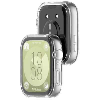 3. Tech-Protect Defense360 Case for Huawei Watch Fit 3 - Transparent