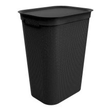 ROTHO Laundry basket 50L BRISEN black
