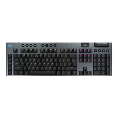 Logitech G G915 X Lightspeed Gaming Keyboard USB + RF Wireless + Bluetooth QWERTY American International Black