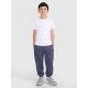3. Boy's regular plain T-shirt 4F 4FJRMM00TTSHM3254-10S