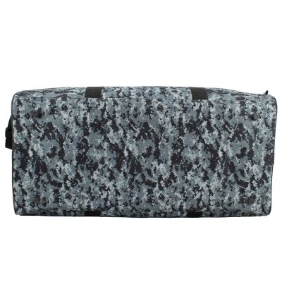 6. FITNESS/TRAVEL BAG A3032 BLACK CAMOUFLAGE SEMI LINE