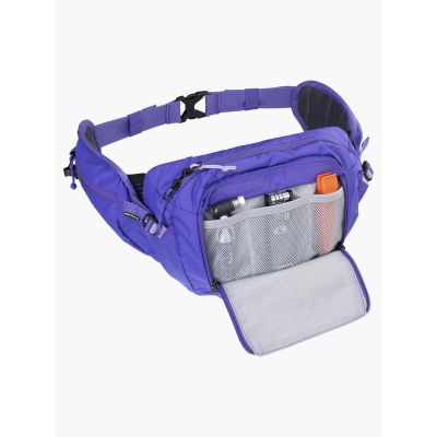 4. EVOC Hip Pack 3 + Hydration Bladder 1.5 violet