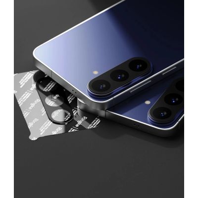 5. Ringke Camera Full Cover 2-Pack Tempered Glass for Samsung Galaxy S26 FE - Black