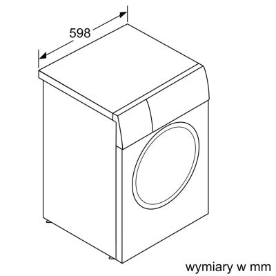 6. BOSCH WAN2405MPL washing machine