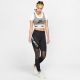 7. Nike Futura Swoosh Sports Bra Gray 899370 091