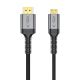 4. Tech-Protect UltraBoost Mini HDMI to HDMI 2.1 8K 60HZ Cable 200 cm - Black