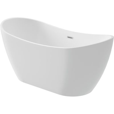 Freestanding oval acrylic bathtub - 170 cm