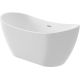 Freestanding oval acrylic bathtub - 170 cm