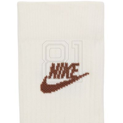 3. Nike NK Nsw Everyday Essential CR Socks Cream, Beige, Brown DX5025 904