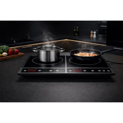 5. Adjustable two-burner induction cooker 2000W + 2000W BLOW