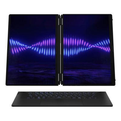 4. ASUS ROG Zephyrus Duo 16 GX651AX-U9322X Ultra 9 386H 2x16.0"3K Touch OLED 120Hz 1100nits AG 32GB LPDDR5X SSD2TB GeForce RTX 5090 24GB Cam1080p + IR 90WHrs W11Pro Aluminum Stellar Gray