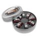 17. ABEC-7 RS CHROME BEARINGS (8 pcs) PACK METAL NILS EXTREME