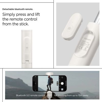 20. Spigen S541W Bluetooth Selfie Stick - White