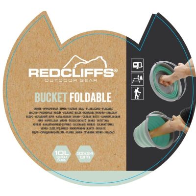 21. REDCLIFFS 10L FOLDABLE ROUND WATER BUCKET
