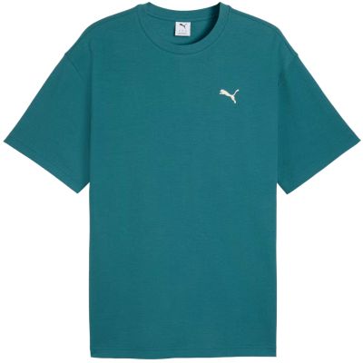 2. Puma ESS Elevated Relaxed Tee green men's t-shirt 692018 41