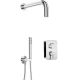 Concealed shower set with mixing BOX - with shower head