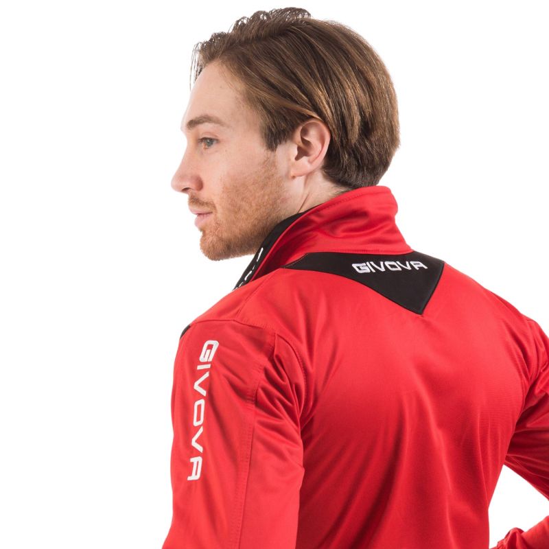20. Givova Tuta Visa TR018 1210 Tracksuit Red/Black