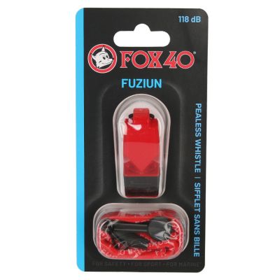 5. Fox 40 Fuziun CMG Whistle Red 