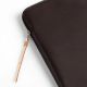 8. Tech-Protect Fleece Laptop Bag 13-14" - Brown