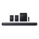 25. Samsung HW-Q930F/EN Soundbar 9.1.4 channels 540W Bluetooth 5.3 Dolby Atmos Black