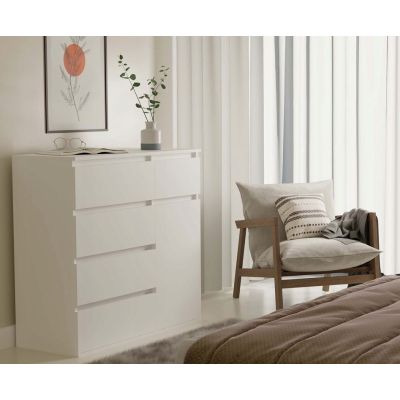 7. MALWA 1D5S CHEST OF DRAWERS WHITE