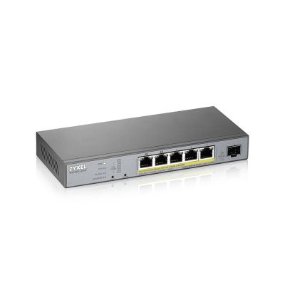7. Zyxel GS1350-6HP 6p PoE Switch (PoE+: 3;PoE++: 2) 60W Managed Gigabit