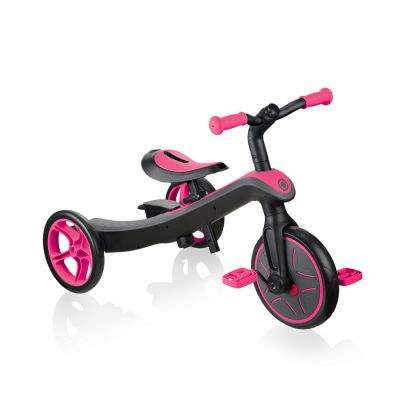 23. 4-in-1 bike Globber Explorer Trike Fuchsia 632-110-2 HS-TNK-000013809