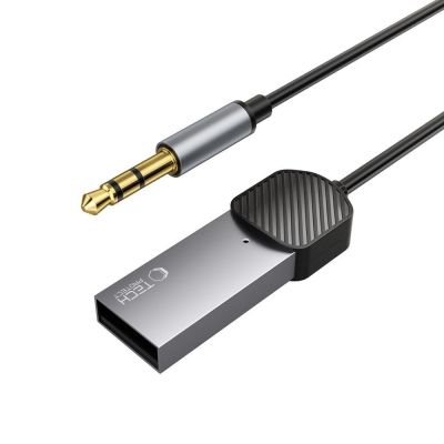 2. Tech-Protect UltraBoost audio adapter mini jack 3.5mm (male) / Bluetooth - gray