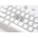 4. Ducky One 3 Aura White Mini Keyboard Gaming USB QWERTY American International White