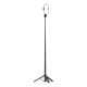 10. Selfie stick WC1Y2S 1.3m aluminum alloy telescopic tripod with phone holder - black