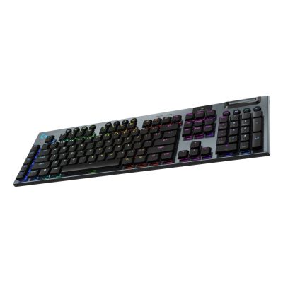 5. Logitech G G915 X Lightspeed Gaming Keyboard USB + RF Wireless + Bluetooth QWERTY American International Black