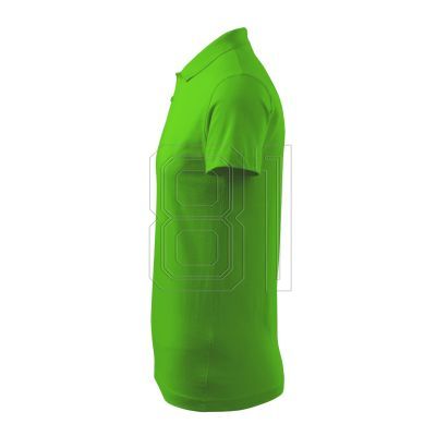 4. Malfini Single J. M MLI-20292 green apple polo shirt
