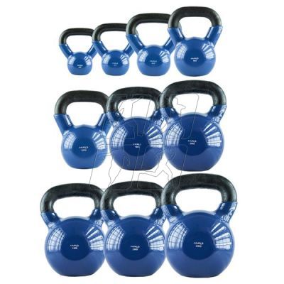 3. Kettlebell cast iron Blue HMS KNV24 24kg