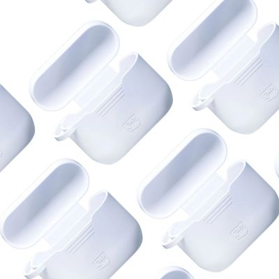 12. 3mk Silicon AirPods Case for AirPods Pro / AirPods Pro 2 - white