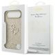 8. Guess Fixed Glitter Big 4G case for iPhone Air - gold