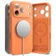 Ringke Silicone Magnetic MagSafe Case for iPhone 17 Pro Max - Orange