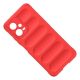 18. Magic Shield Case for Xiaomi Redmi Note 12 5G / Poco X5 5G Flexible Armor Cover Red