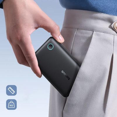 13. Baseus EnerFill FP11 Power Bank 10000mAh 15W (with black Simple USB-C - USB-C 20V/3A 30cm cable) - black