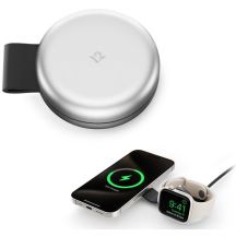 Twelve South ButterFly - MagSafe compatible wireless charger for two devices (case, power adapter, US, UK, EU, AU plugs, 1m USB-C - USB-C power cable included)