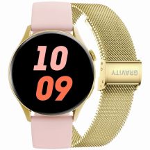 Smartwatch Gravity Gold Strap + Bracelet GT11-3