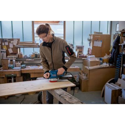 3. Bosch GEX 34-125 Orbital Sander 12000 RPM 24000 OPM Blue 340 W
