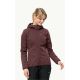 2. Jack Wolfskin Windhain Hoody W women's softshell jacket with hood, red (1307481_2866)