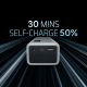 6. Cuktech P+Series No. 15 Powerbank 150W 20000mAh - Gray