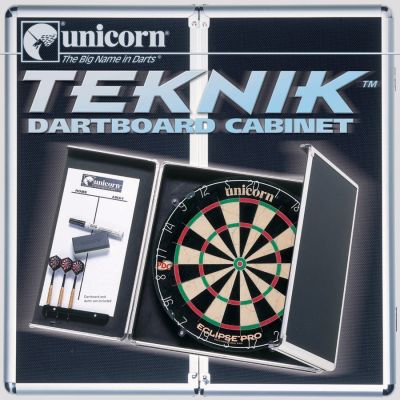 2. Unicorn TEKNIK CABINET Aluminum Dartboard Cabinet