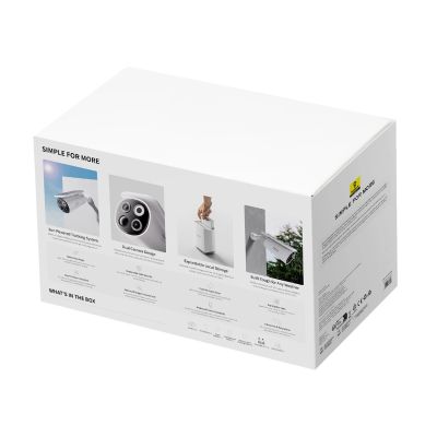 4. Baseus Security S1 Pro Dual 3K Outdoor Surveillance Kit (2 Cameras) – White