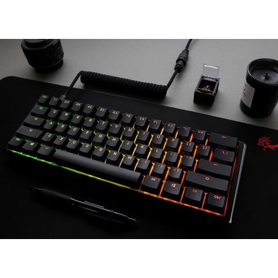 10. Ducky One 3 Classic Mini Keyboard Gaming USB US English Black, White